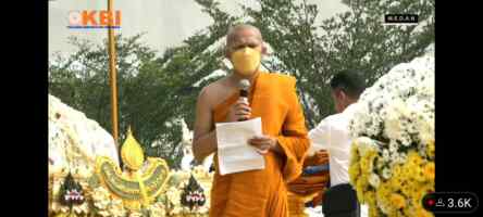 Foto: Prosesi Kremasi Jasad Y.M. Bhikkhu Jinadhammo Mahathera Diikuti 7.000 Umat Buddha 2