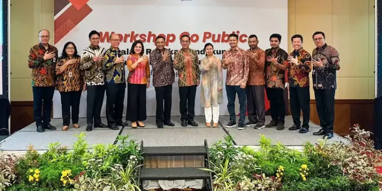 OJK Regional 5 Sumbagut bekerja sama dengan Bursa Efek Indonesia (BEI) dan Anggota Bursa (AB) menyelenggarakan “Workshop Go Public Dalam Rangka Mendukung Pertumbuhan Ekonomi Sumatera Utara.(Dok:OJK R5)